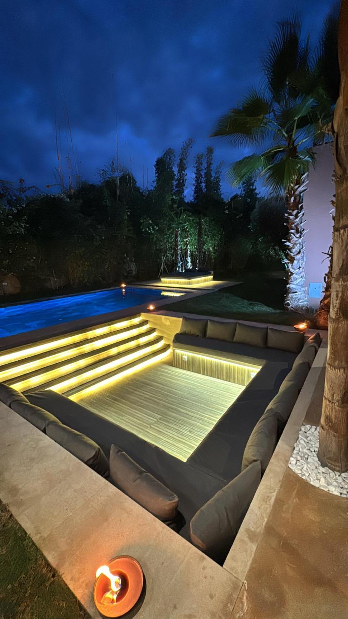 Villa Mattia Piscine Chauffee Sans Vis A Vis Marrakesh Buitenkant foto