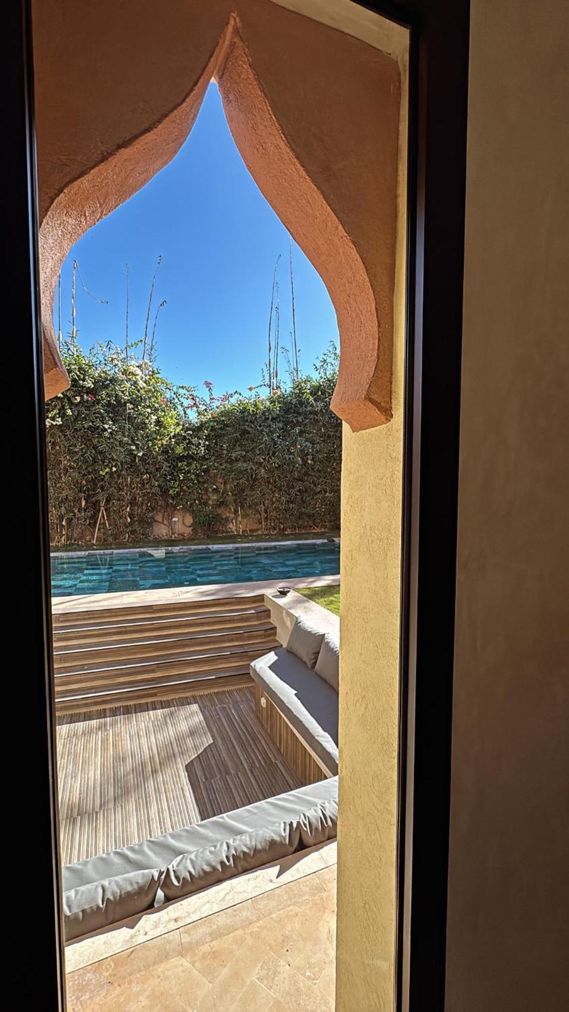 Villa Mattia Piscine Chauffee Sans Vis A Vis Marrakesh Buitenkant foto